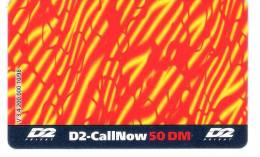 GERMANY  - D2 - Call Now - CallNow - V3.4 - Ex. Date 12/00 - GSM, Voorafbetaald & Herlaadbare Kaarten