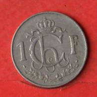 LUXEMBOURG  1  FRANC  1955   KM# 46,2  -    (Nº01661) - Luxembourg