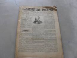 L´Agriculture  Moderne  N 82   25 Juillet  1897 - Magazines - Before 1900