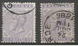 41 + A  Obl  95 - 1883 Leopold II