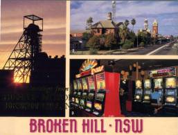 (819) Australia - NSW - Broken Hill Mine, Casino Machines And Town - Broken Hill