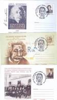 Nobel Prize In Physics;Albert Einstein 2005 COVERS STATIONERY 3X OBLITERATION SIBIU ROMANIA. - Albert Einstein