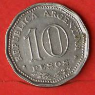 ARGENTINA  10  PESO  1966   KM# 62  -    (1746) - Argentina