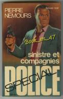 {16345} Pierre Nemours ; Spécial Police N°1402. EO 1978. "sinistre Et Compagnie"    " En Baisse " - Fleuve Noir