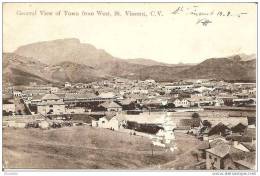 Cap Vert , GENERAL VIEW OF TOWM FROM WEST , SAINT VINCENT , ( CAP VERT ) - Traces Acariens - Cape Verde