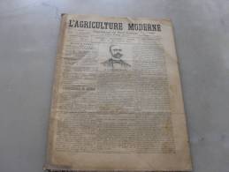 L´Agriculture  Moderne    N° 96  31 Octobre 1897 - Revues Anciennes - Avant 1900