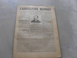 L´Agriculture  Moderne    N°172    16   Avril 1899 - Magazines - Before 1900