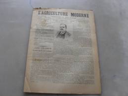 L´Agriculture  Moderne    N°175   7 Mai 1899 - Revues Anciennes - Avant 1900