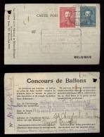 CSR 1938 Ballo Anhaenger Councours De Ballons To Belgium - Brieven En Documenten