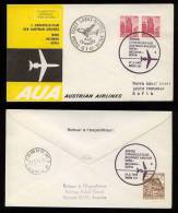 Österreich 1965 CARAVELLE Erstflug FFC To SOFIA BULGARIA - Storia Postale