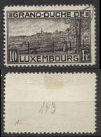 Luxemburg Luxembourg Mi# 143A Gest M€ 17,- - Usati