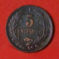 URUGUAY  5  CENTESIMOS  1948   KM# 21a  -    (1798) - Uruguay