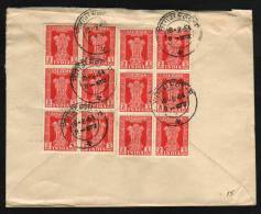 INDIA  1954  SERVICE Stamps ON INDIA GOVERNMENT SERVICE Cover To United States #  46103   Indien Inde - Cartas & Documentos