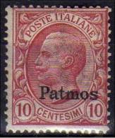 Patmo 1912 - 10 C. **   (g2144)    (NT !) - Aegean (Patmo)