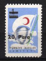 TURCHIA - 1956 YT 203 * BENEFICENZA - Timbres De Bienfaisance