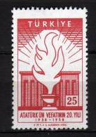 TURCHIA - 1958 YT 1414 (*) - Unused Stamps