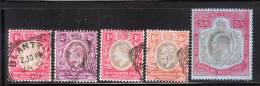 British Central Africa 1903-07 King Edward VII Def Used - Otros & Sin Clasificación