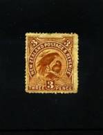 NEW ZEALAND - 1898 FIRST PICTORIAL  3 D. BROWN NO WMK  MINT - Nuovi