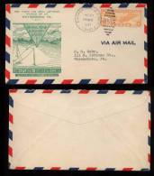 USA 1937 Airmail US Pick Up Mail WAYNESBORO - Briefe U. Dokumente