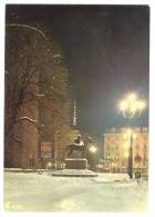 A2741 Torino Sotto La Neve - Piazza Castello - Notturno / Non Viaggiata - Piazze