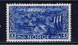 N Norwegen 1941 Mi 262 Mnh Wikingerschiffe - Unused Stamps