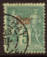 China France P.O. 1894 5c With Partly "SHANG-HAI CHINE 23 AVRIL 97" CDS USED - Other & Unclassified