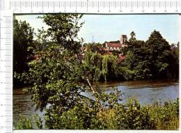 AUVERS SUR OISE -  Bords De L Ise - Au Fond, L Eglise - Auvers Sur Oise