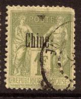 China France P.O. 1894 1f  VFU - Autres & Non Classés