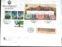 San Marino 2002 Busta FDC Anno Internazionale Delle Montagne-Fgl 125 Primo Franc.- 10° Maastricht     ° VFU - Used Stamps