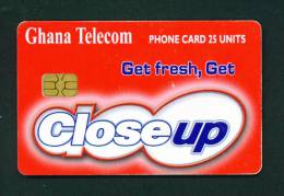 GHANA - Chip Phonecard As Scan - Ghana