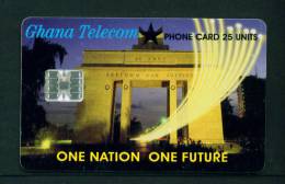 GHANA - Chip Phonecard As Scan - Ghana