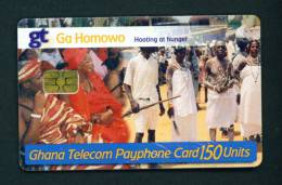 GHANA - Chip Phonecard As Scan - Ghana