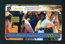 GHANA - Chip Phonecard As Scan - Ghana