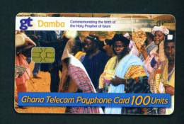 GHANA - Chip Phonecard As Scan - Ghana