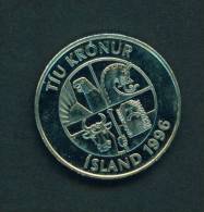 ICELAND - 1996 10k Circ. - Islanda