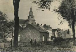 Gedinne :  L'église Et Le Centre    ( Grand Format ) - Gedinne