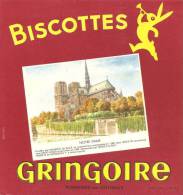 Buvard Biscottes Gringoire   Notre Dame - Biscottes