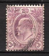 STRAITS SETTLEMENTS - 1905/06 YT 97 USED - Straits Settlements