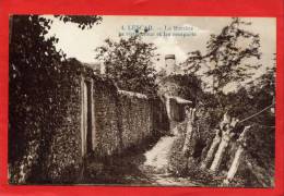 LESCAR LA BARRERE SA VIEILLE TOUR ET LES REMPARTS CARTE EN TRES BON ETAT - Lescar