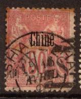 China France P.O. 1894 50c With "SHANG-HAI CHINE 16 AVRIL 97" CDS &"S" Shanghai Killer Treaty Port VFU - Sonstige & Ohne Zuordnung