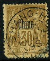 China France P.O. 1894 30c With "SHANG-HAI/CHINE/98"cds VFU - Altri & Non Classificati