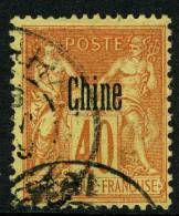 China France P.O. 1894 40c With "SHANG-HAI"cds VFU - Other & Unclassified