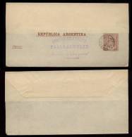 Argentina Argentinien 1892 Wrapper FILATELICO PABLO GEWELKE - Covers & Documents