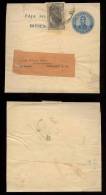 Argentina Argentinien 1910 Uprated Wrapper Stationery To DRESDEN Germany - Covers & Documents