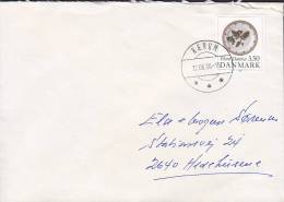 Denmark  Deluxe NÆRUM 1990 Cover Brief To HEDEHUSENE Flora Danica Porzellan Tafelgeschirr Stamp Briefmarke - Briefe U. Dokumente