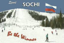 S38-030   @  2014 Sochi  Winter Olympic Games  , Postal Stationery -Articles Postaux -- Postsache F - Hiver 2014: Sotchi