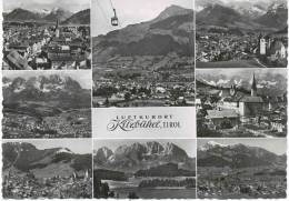 Alte AK Kitzbühel Tirol 8 Bilder Hahnenkamm, Seilbahn ... - Kitzbühel