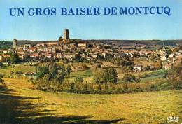 Vue Ge ; Un Gros Baiser De Montcuq - Montcuq