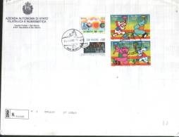 San Marino 2000  Busta FDC Olimpiadi Di Sydney - 100 Unione Ciclistica Internazionale  ° VFU - Gebraucht