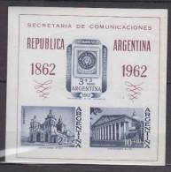 ARGENTINE    1961     BF  N°  14    COTE   6.00   EUROS       ( 1 ) - Blocs-feuillets